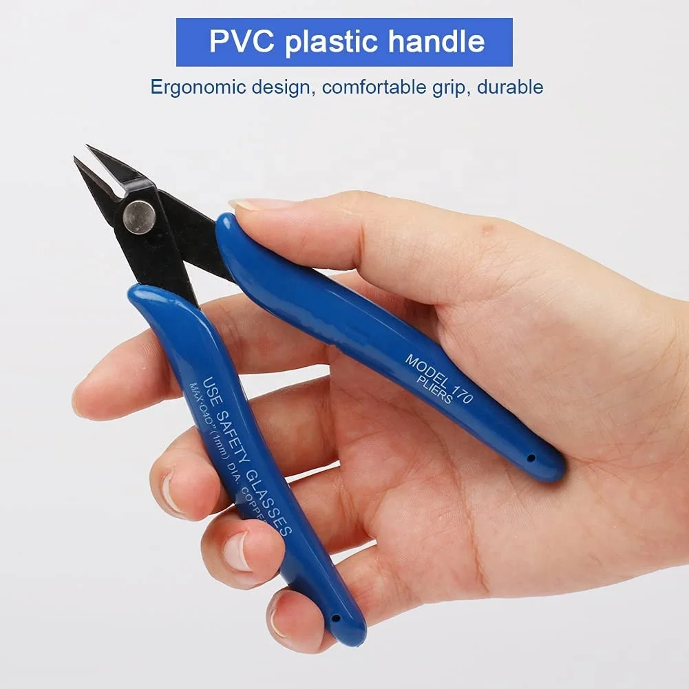 YTH plato 170 Electronic micro mini diagonal Cutting Pliers Side Cutting Nippers side cutters cable wire cutters flush cutter