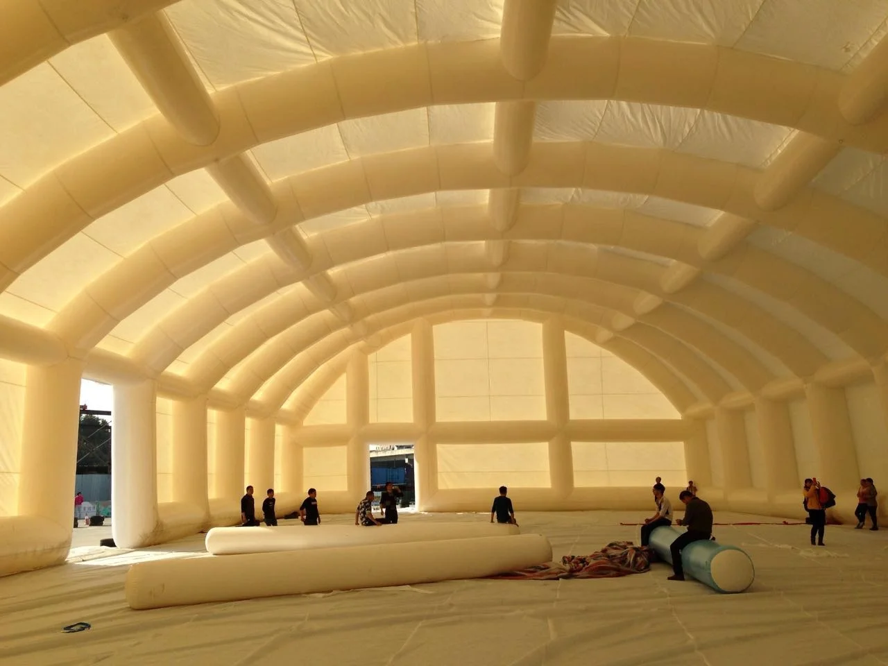 Portable Giant inflatable tennis court cover, inflatable basketball filed, inflatable dome tent for beer festival event