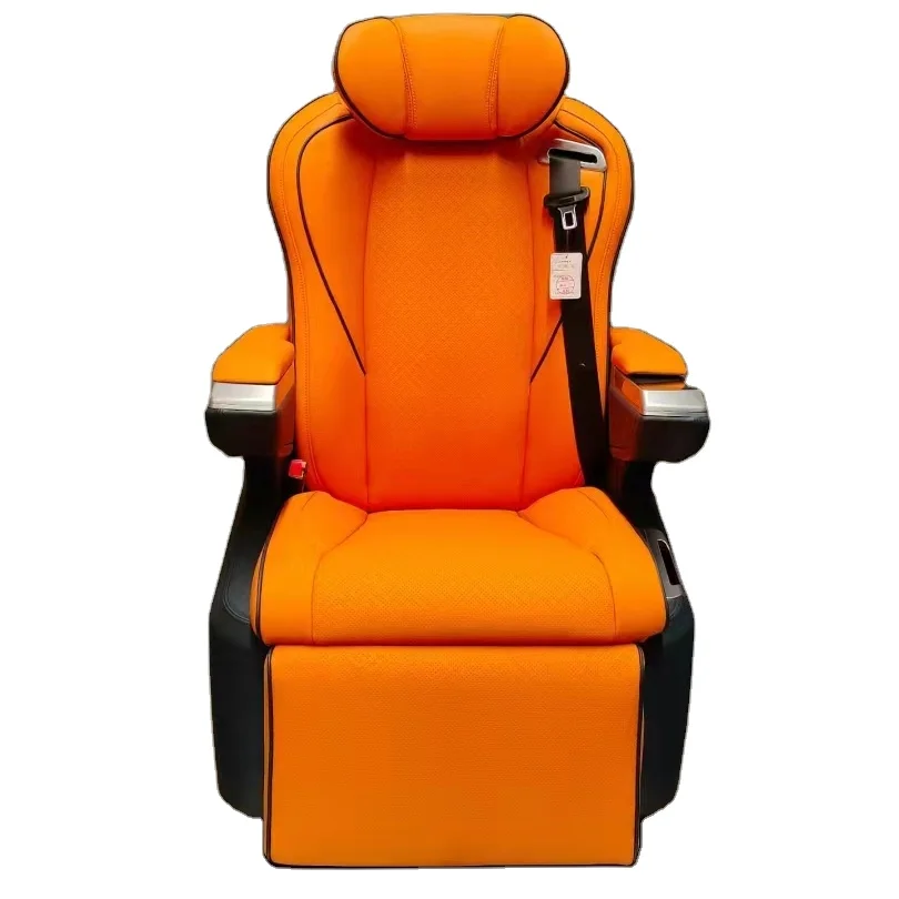 Factory Luxury Auto Conversion VIP single seat van Interior leather pilot seat for Mercedes w447 Vito Vclass