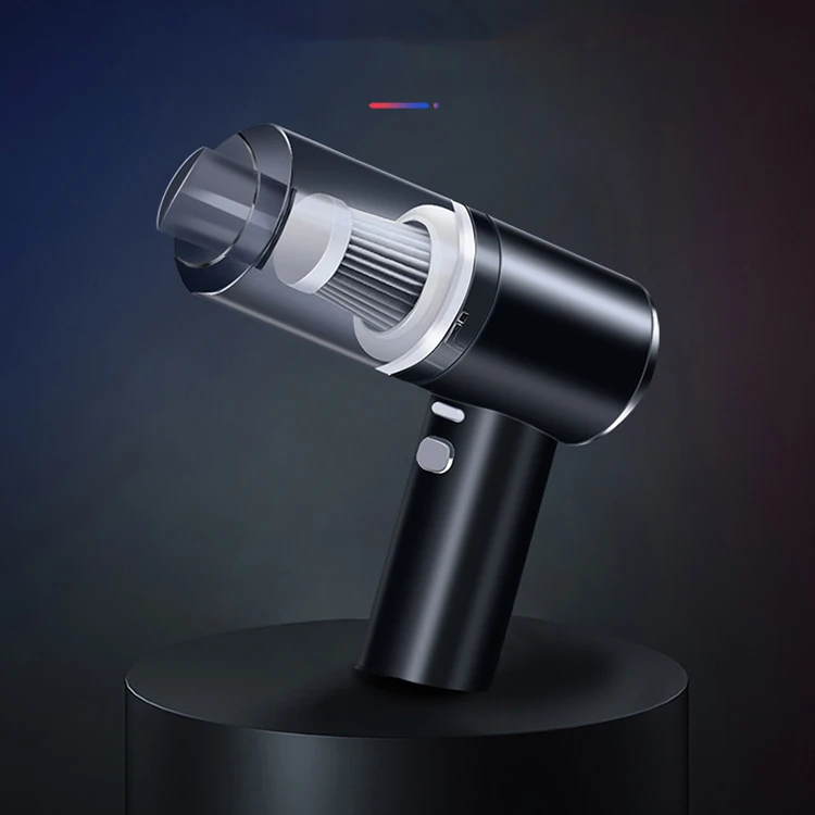 Factory Top Seller Home Automotive Dry & Wet Dust Remover Mini 120W Wireless Car Vacuum Cleaner