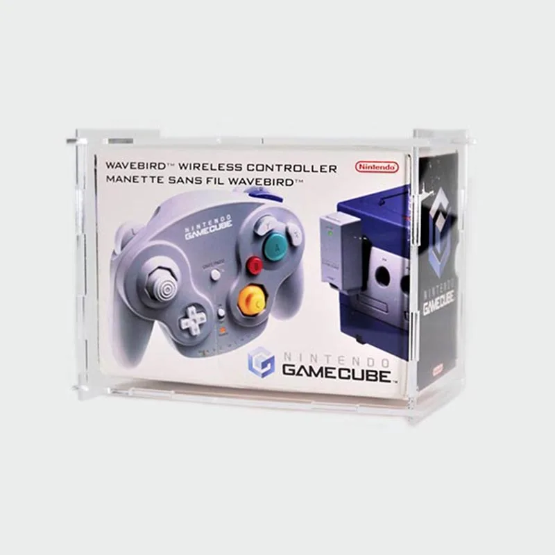 Жесткий акриловый защитный чехол для видеоигр Nintendo GameCube DVD XBOX Wii PS2 ATARI JAGUAR