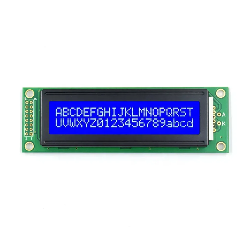 shenzhen industrial monochrome stn character 16 pin 20x2 lcd display module lcd 2002