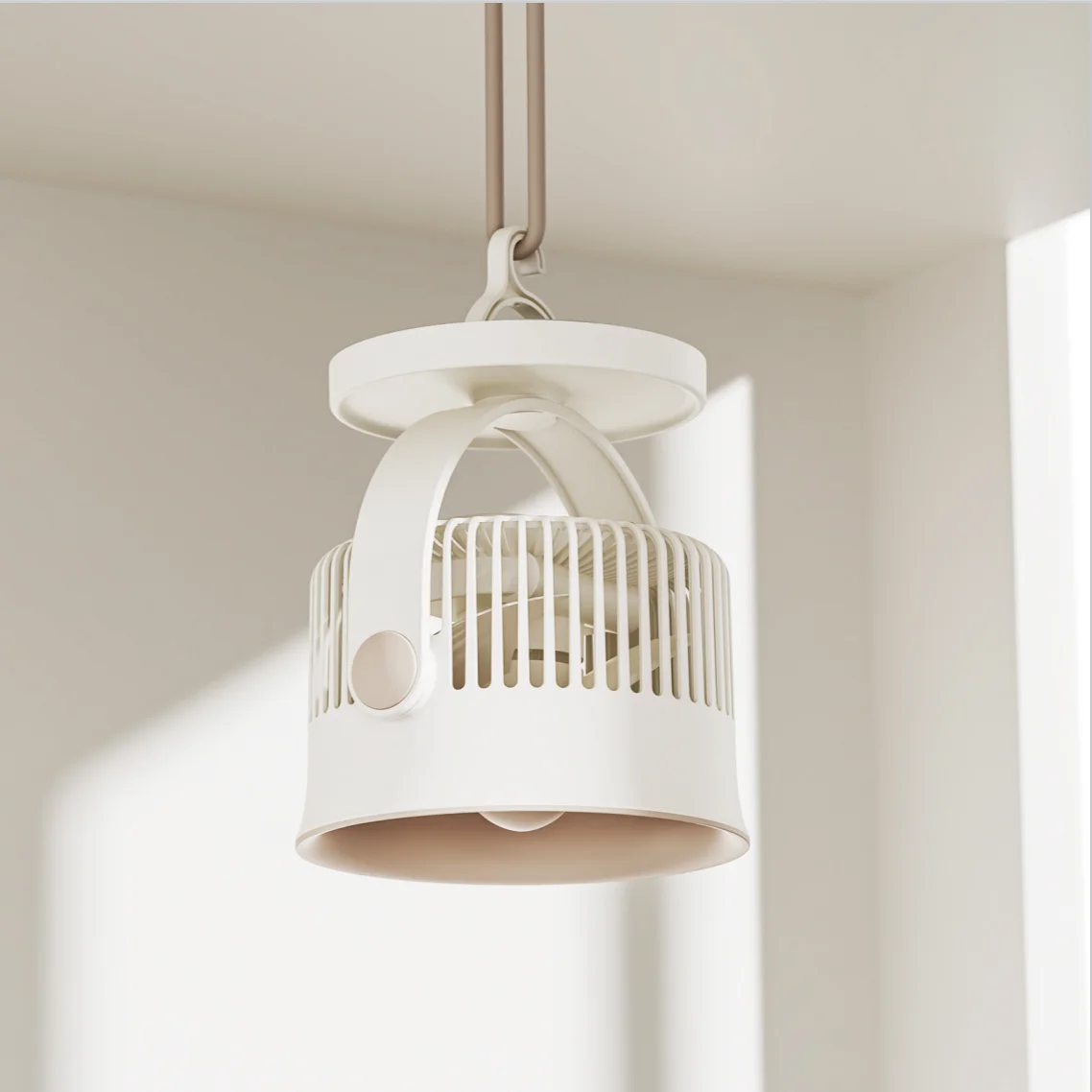 zaiwan 2024 new BSCI OEM air circulation fan Strong Portable Rechargeable USB Desk Mini turbine fan