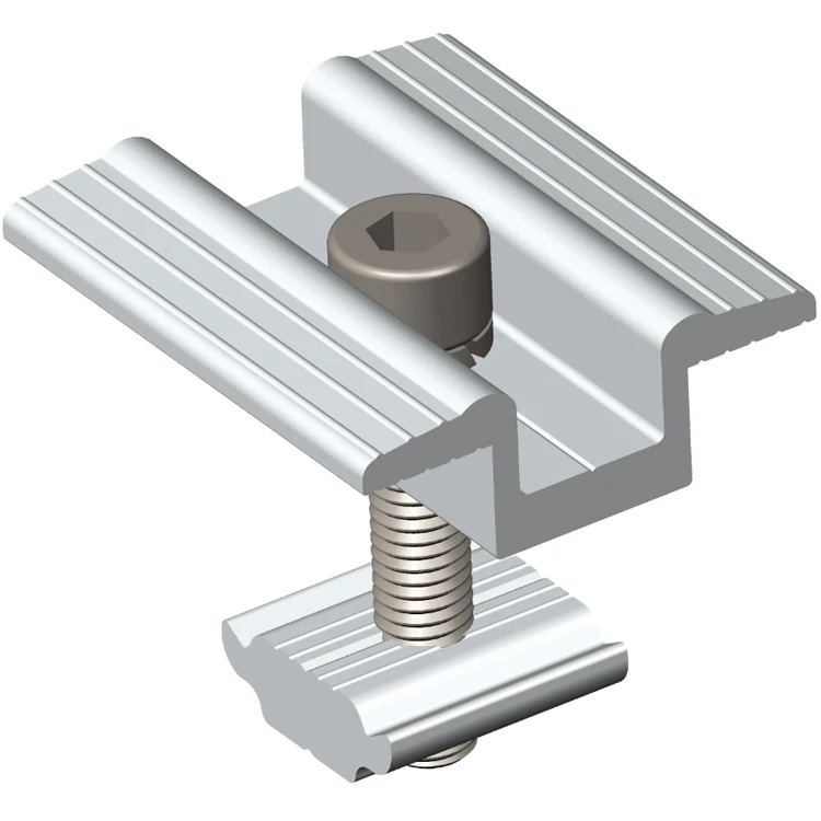 CE certificated pv panel mid clamp adjustable solar mounting clamps