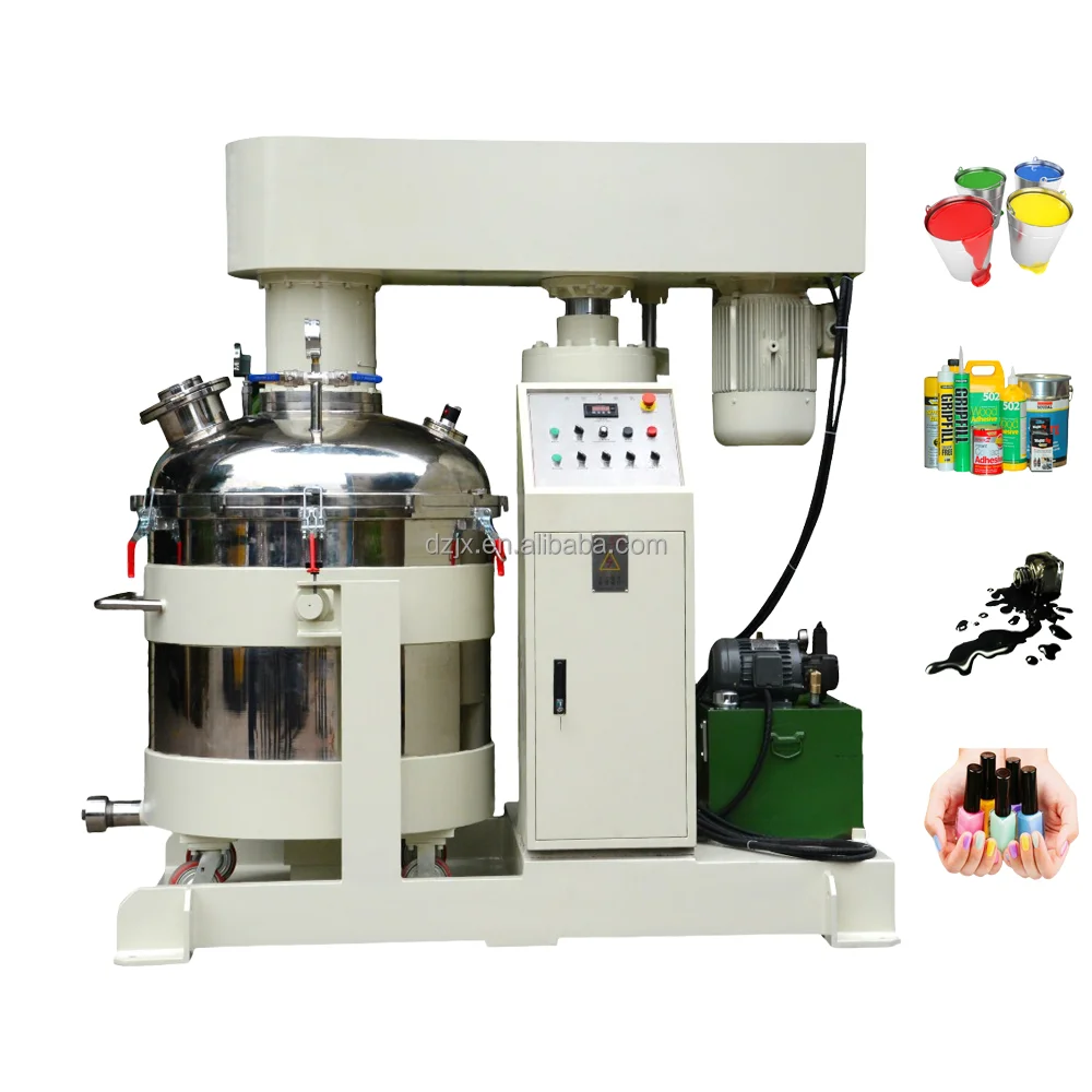 DZJX Industrial 1500L 2 Octyl Cyanoacrylate Eyelash Super Glue Mixer Tank Dispersion Mixing Machine For Ceramics Paint