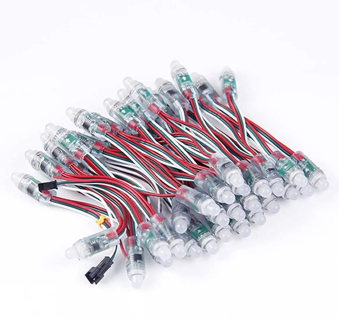 
 WS2811 умный светодиодный пиксельный модуль постоянного тока 5 в 12 мм для Рождественского украшения  