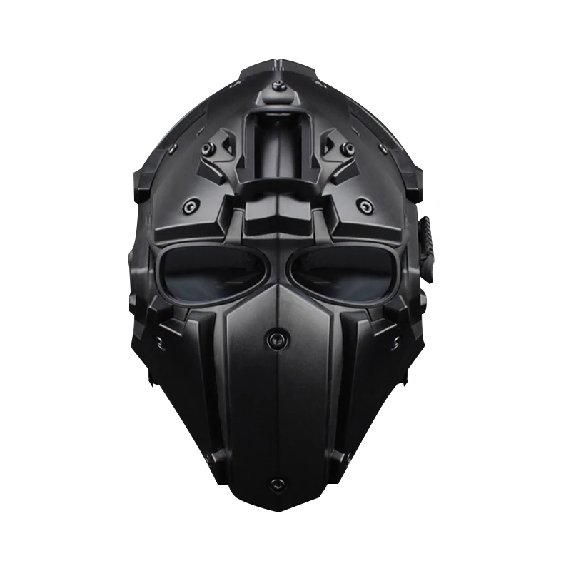 2021 Hot New Outdoor Hunting Helmet & Mask Goggle Breathable Airsoft CS War Game Cosplay Paintball Helmet Cover