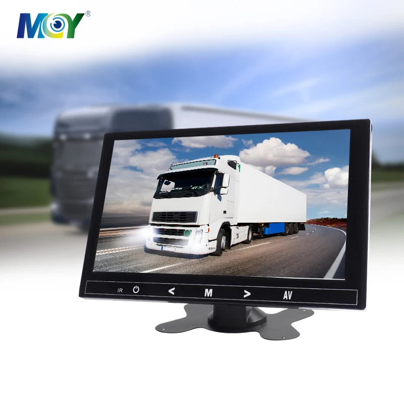 9 inch LCD Car Color Monitor Reversing Car Monitor Camera DVR Backup 9inch VGA Input TFT LCD Car TV Monitor