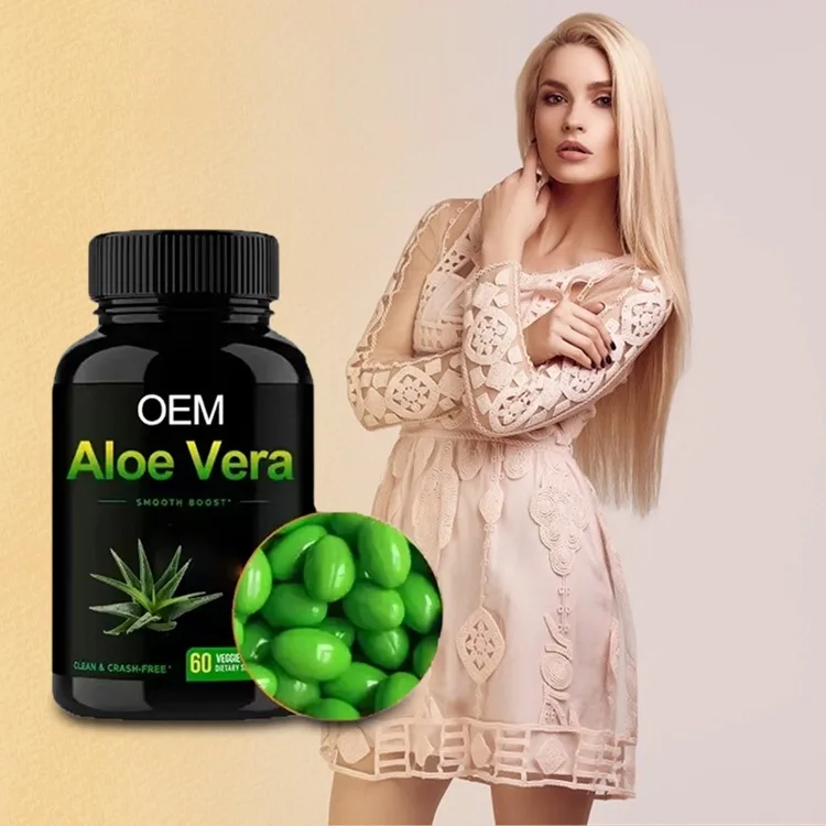 OEM ODM fat burn aloe vera capsules for constipate and weight loss