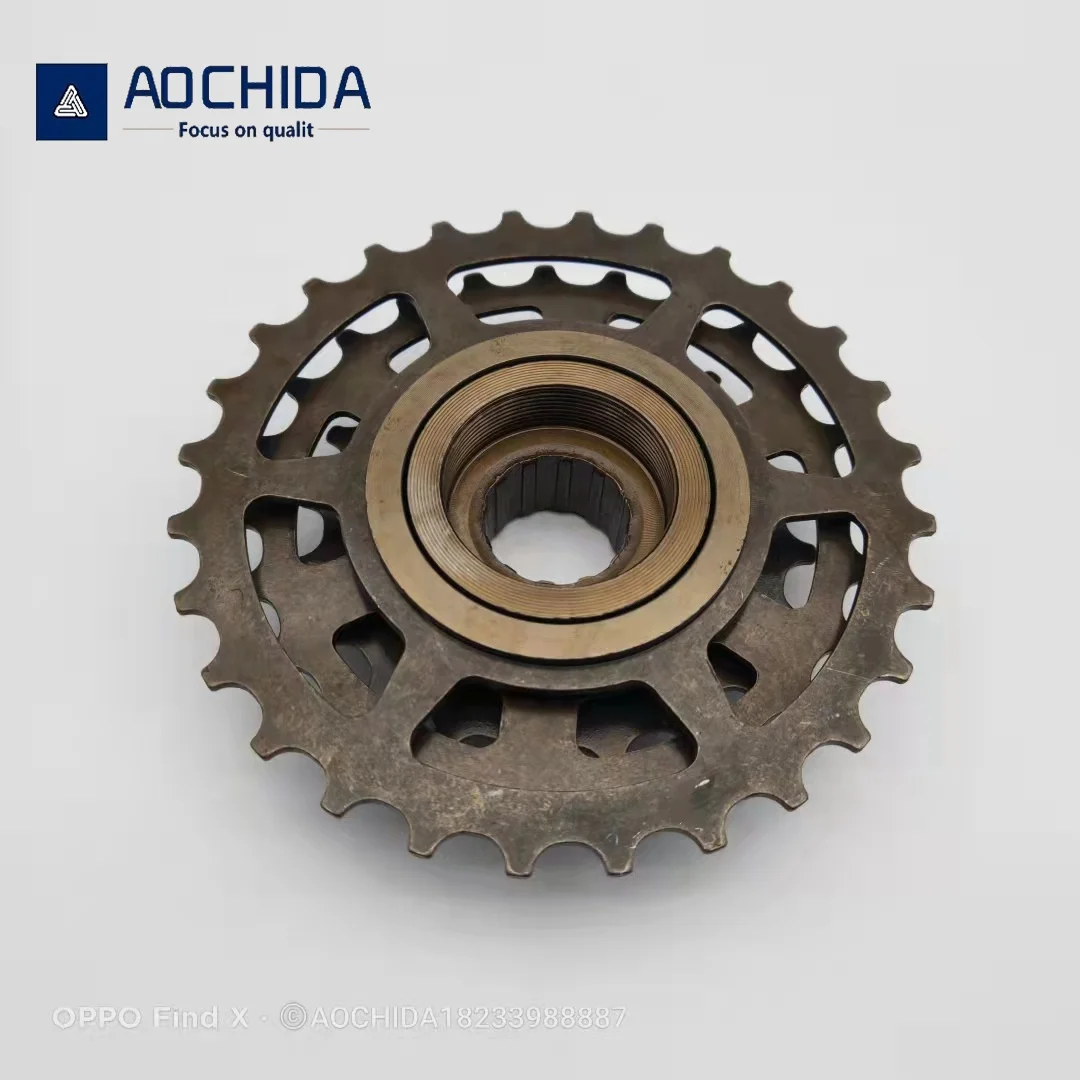 14t-28t Liansheng фабрика напрямую продает высококачественные коричневые 5-скоростные велосипедные маховики
