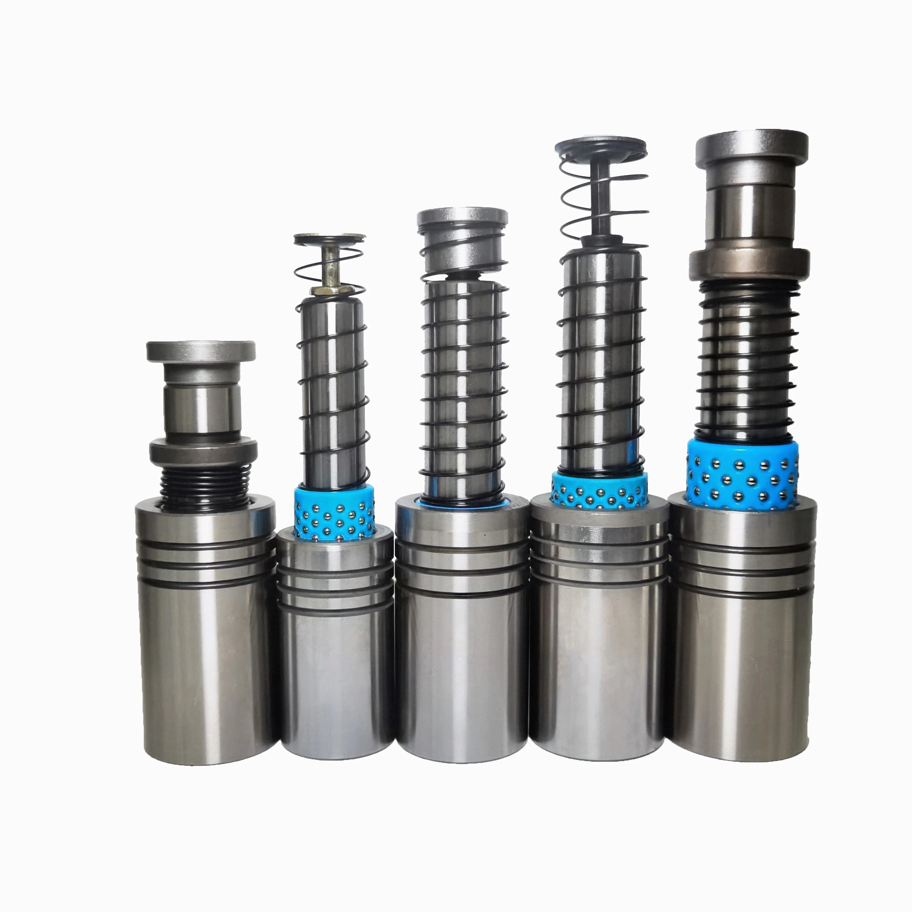 In Stock Both Sided Tapped  Discharge Plate  Fixed Type Double Thread  Removable Cross  Pins Guide Post