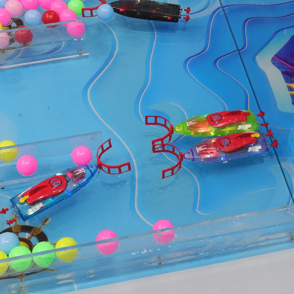 arcade project for sale water tank RC boat racing game machine 6 player games for Small budget business startup in carnevil game