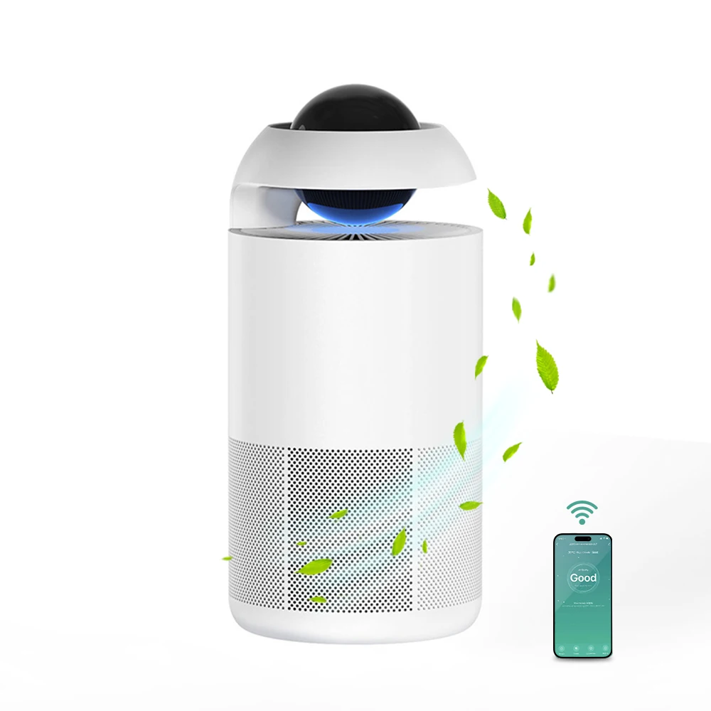 Oem Manufacturer Factory Modern Design Smart Wifi Home Large Room Air Purifier