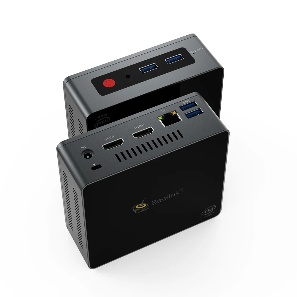  2021 Beelink Gkmini портативный мини ПК J4125 8G128G 4K умный игровой