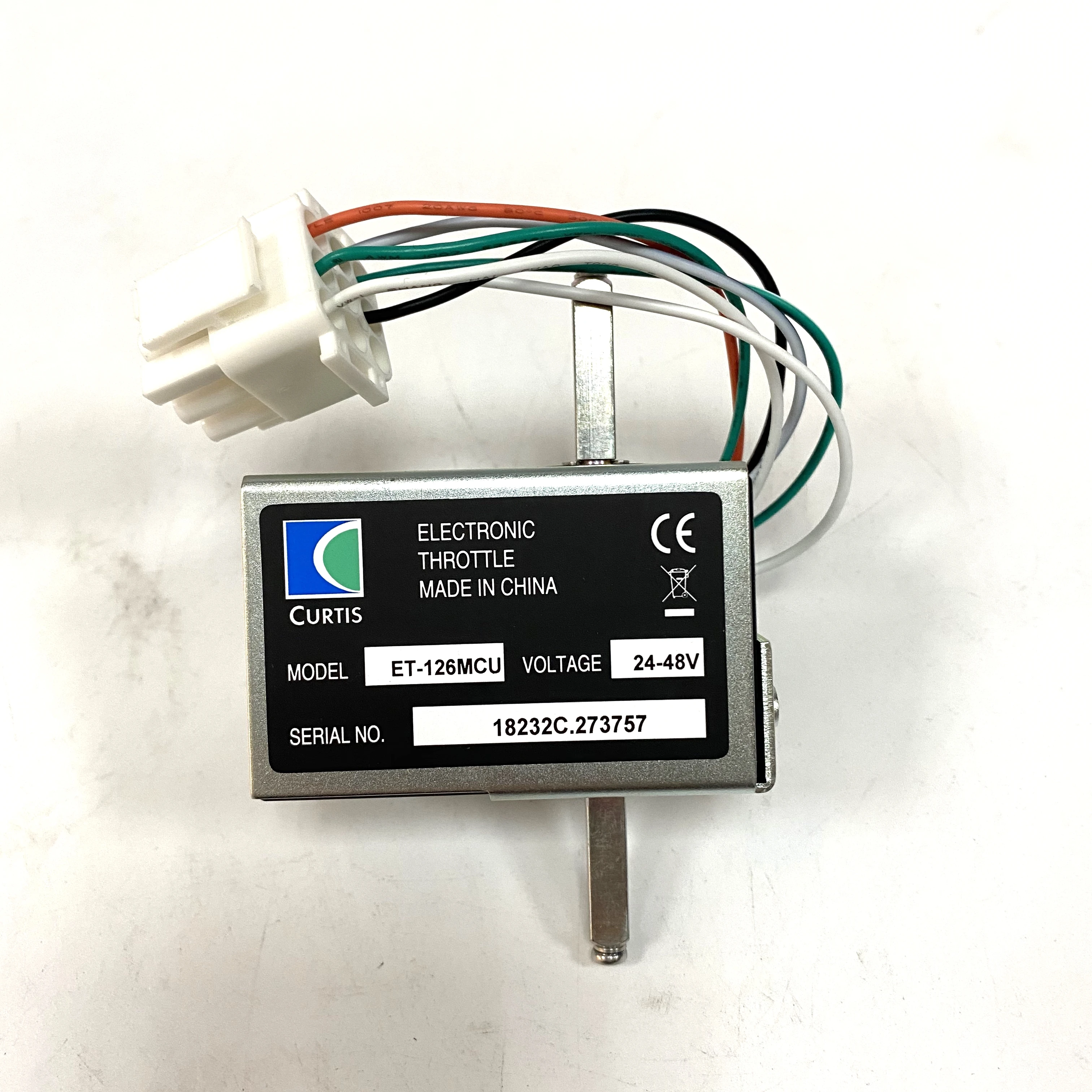 
Curtis Electronic Forklift Handle Throttle Forklift Accelerator 24V 48V ET-126 