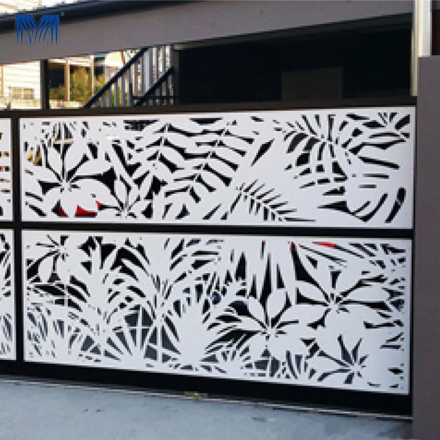 Maybach Modern Cheap Outdoor Steel Aluminum Aluminium Privacy Metal Fence Panels Prices For Sale