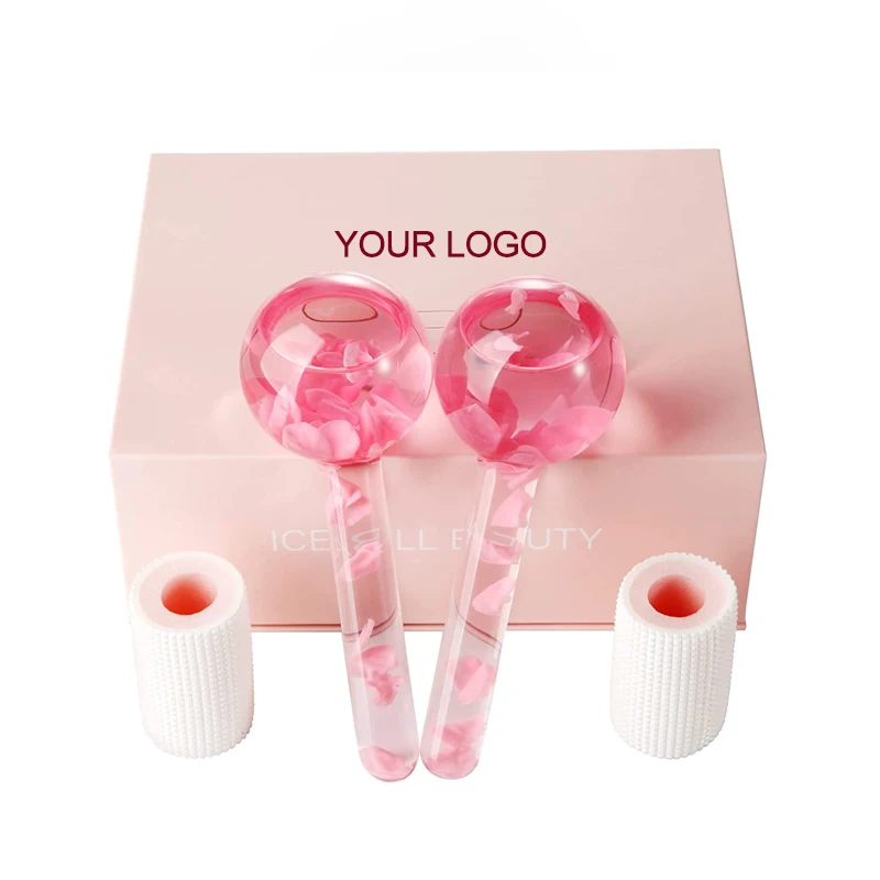Best Selling Product Cold Massage Ball Ice Globe Facial Massager Cooling Facial Ice Globes For Beauty And Personal Skin Care