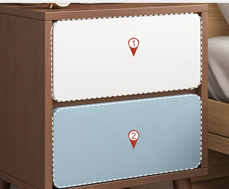 OEM Bedside Table Simple Modern Storage Rack Nordic Storage Cabinet Small High Quality Simple Household Bedroom Bedside Cabinet