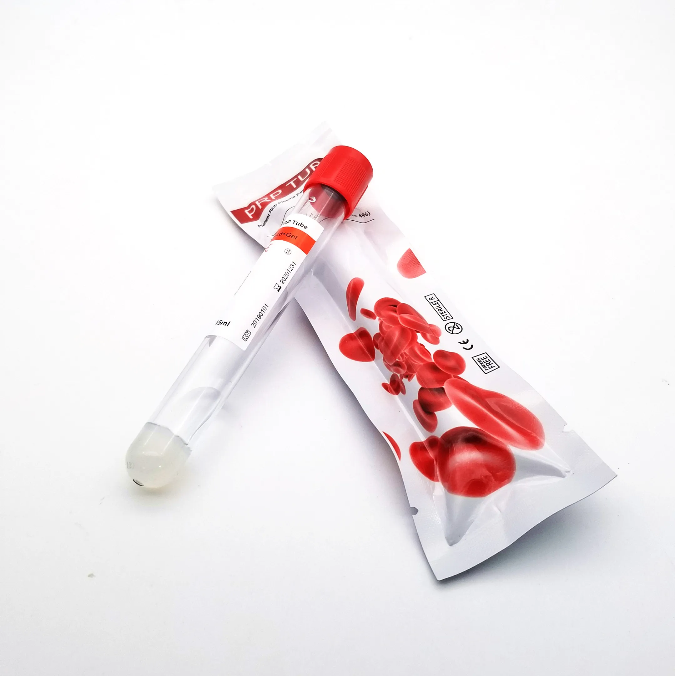 Factory Supplier 15ml pure prp tube acd for aesthetic acd sodium citrate gel wholesale