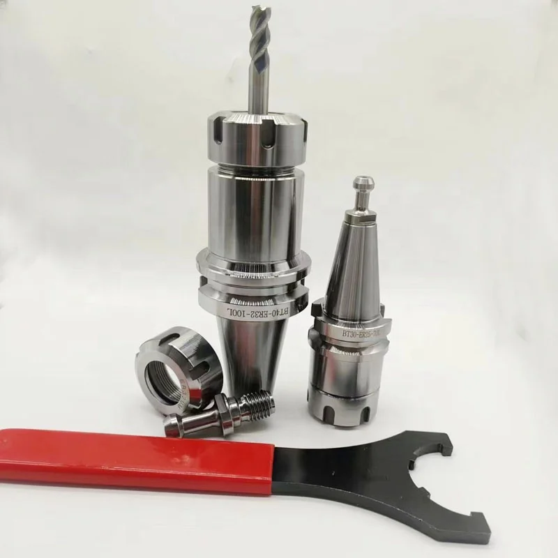 Высокоточные фрезерные беседки BT40 BT40-ER32-100 Цанга патрон держатели инструментов для станка с