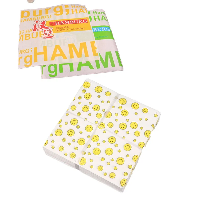 
Wholesale Foil Burger Wrapper Foil Sandwich Wrapping Paper For Salad 