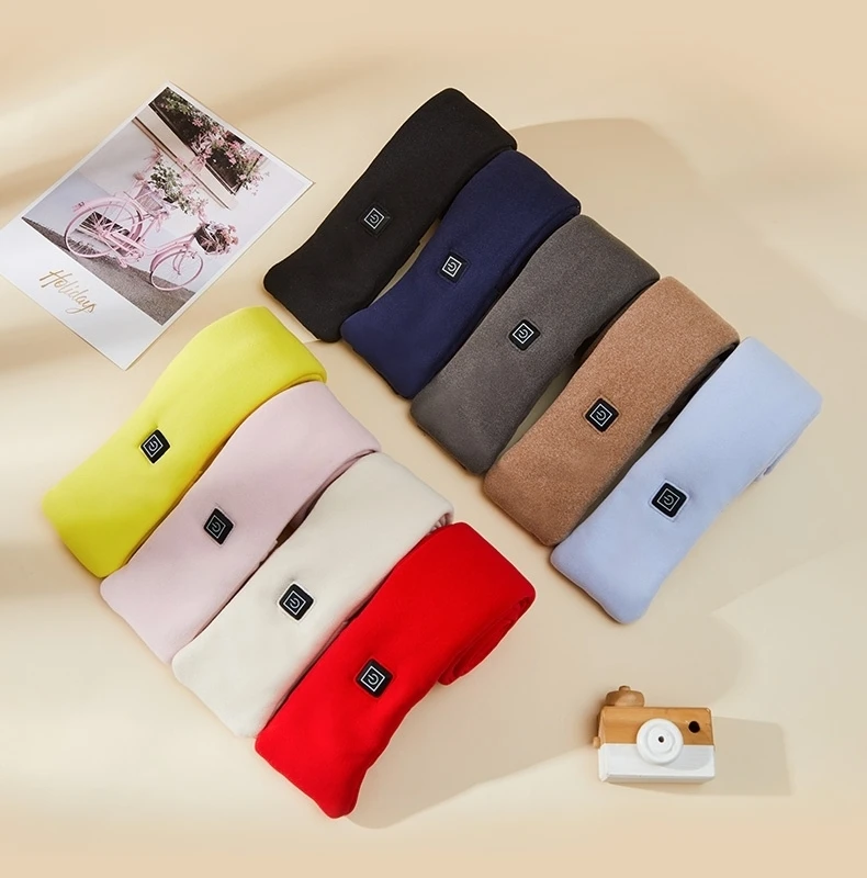 Heated Scarf with Neck Heating Pad Rechargeable USB Heated Scarf Shawl to Keep Your Neck Warm Safe and Durable for Winter Use