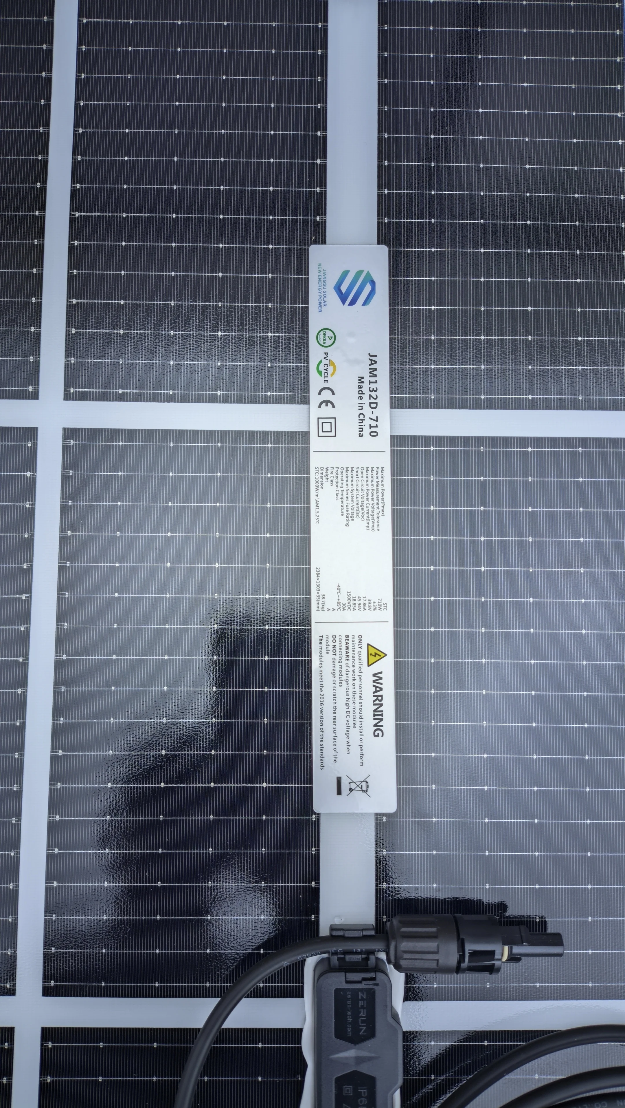 SOLASUN 550-800w Flexible Solar Panel System Monocrystalline Solar Cells for Residential and Industrial Solar PV Modules