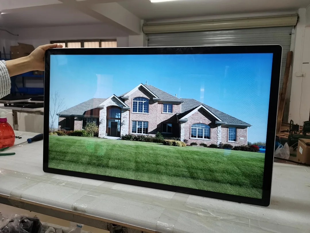 IRTECH 32 43 50 55 inch WIFI 4G Wall mount android tablet screen interactive touch monitor screen advertising lcd display