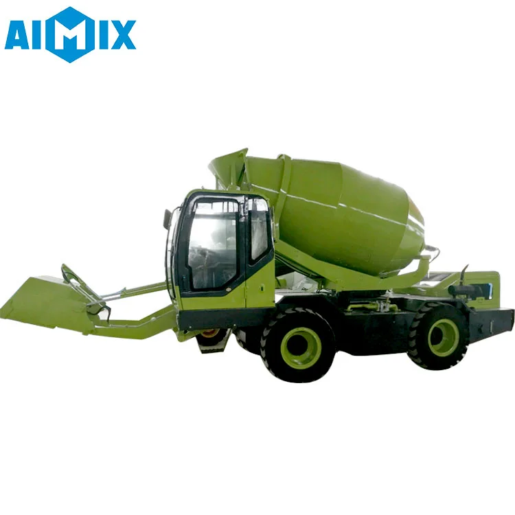 Aimix AS-3.5 New type high quality self loading mobile concrete mixers cement mixer