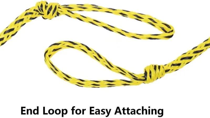 Heavy Duty Tow Rope, Boating Tow Ropes for Tubing, Towable Tube, 2K 3K 4K 60 FT