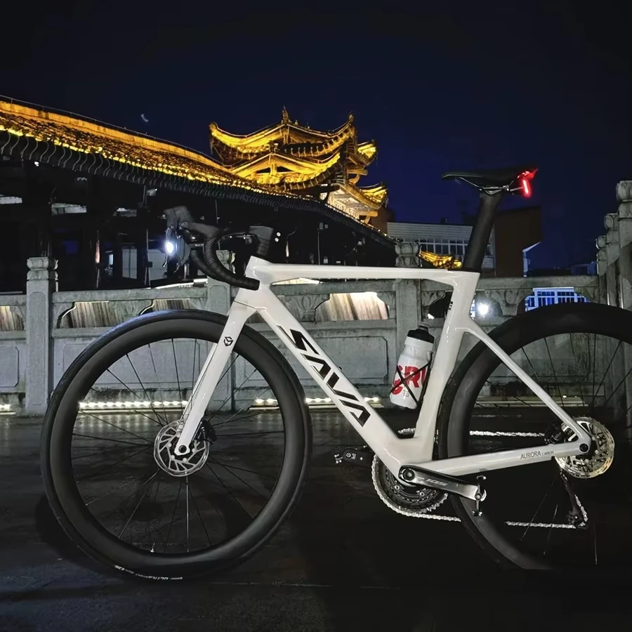 SAVA Full Carbon Fiber Road Bike Shimano 105 Di2 R7170 24 Speed Electronic Shifting Groupset Racing bike for men women