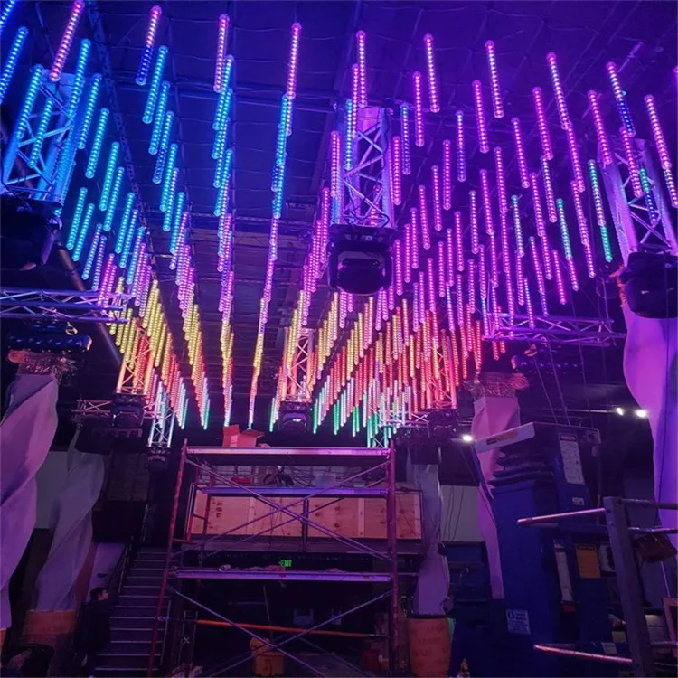 dj lights dmx 3d led tube for stage decoration