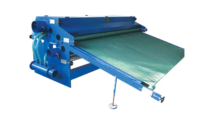 GMGT2 through feed cow sheep skin leather grinding buffing machine polisher with dust collector for finishing