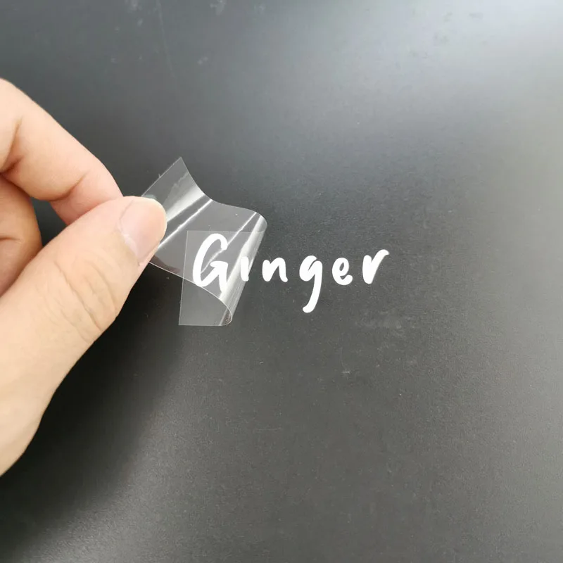 Custom car lettering stickers with no background