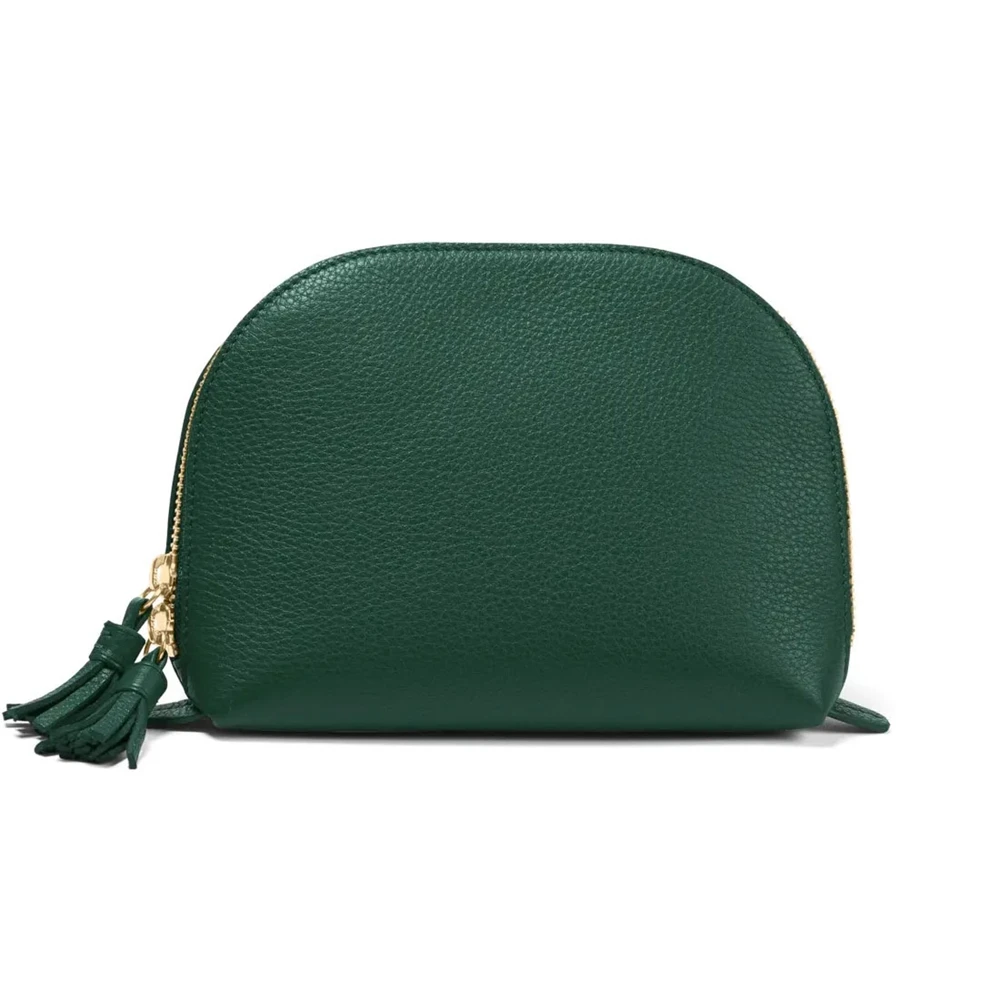 printed leather makeup waterproof bag custom logo cosmetic pouch for wholesales