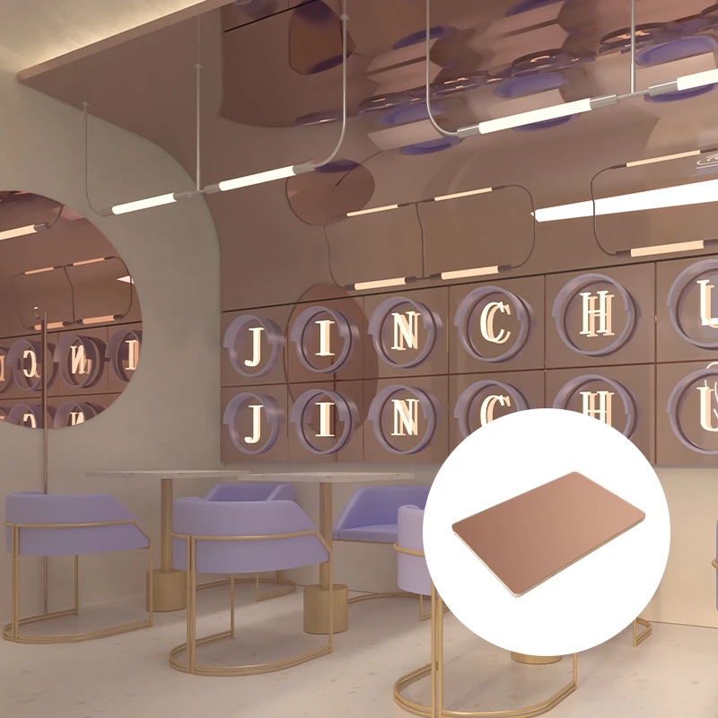 Bamboo charcoal wood veneer wall panel