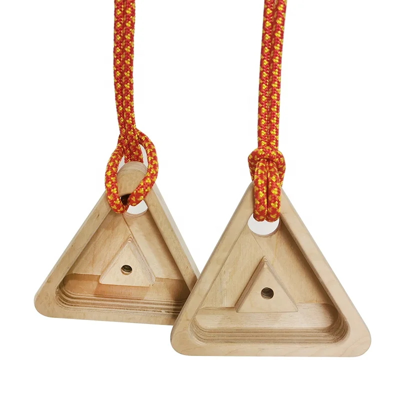 Треугольная деревянная накладка на палец для скалолазания подходит для уличных и домашних тренировок