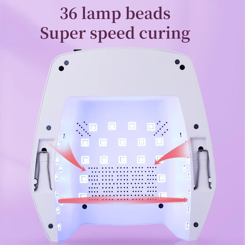 Iksbeauty Беспроводная Автоматическая разборка UV 72 Вт USB аккумуляторная беспроводная сушилка для