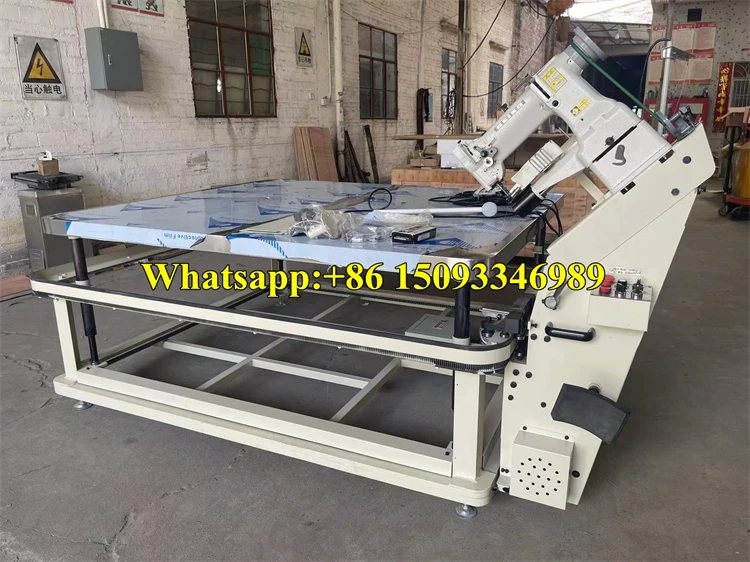 Домашняя мебель, швейная машина для матрасов/спального мешка