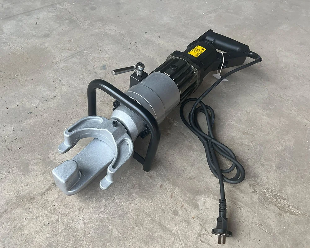 32mm hand-held ELectric steel bar bender and straightener Portable Hydraulic Iron Bar Bending Machine rebar bender