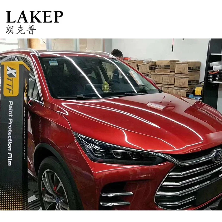 Automotive Clear Paint Protection Car Protection Film In Plastic Film For Nissan