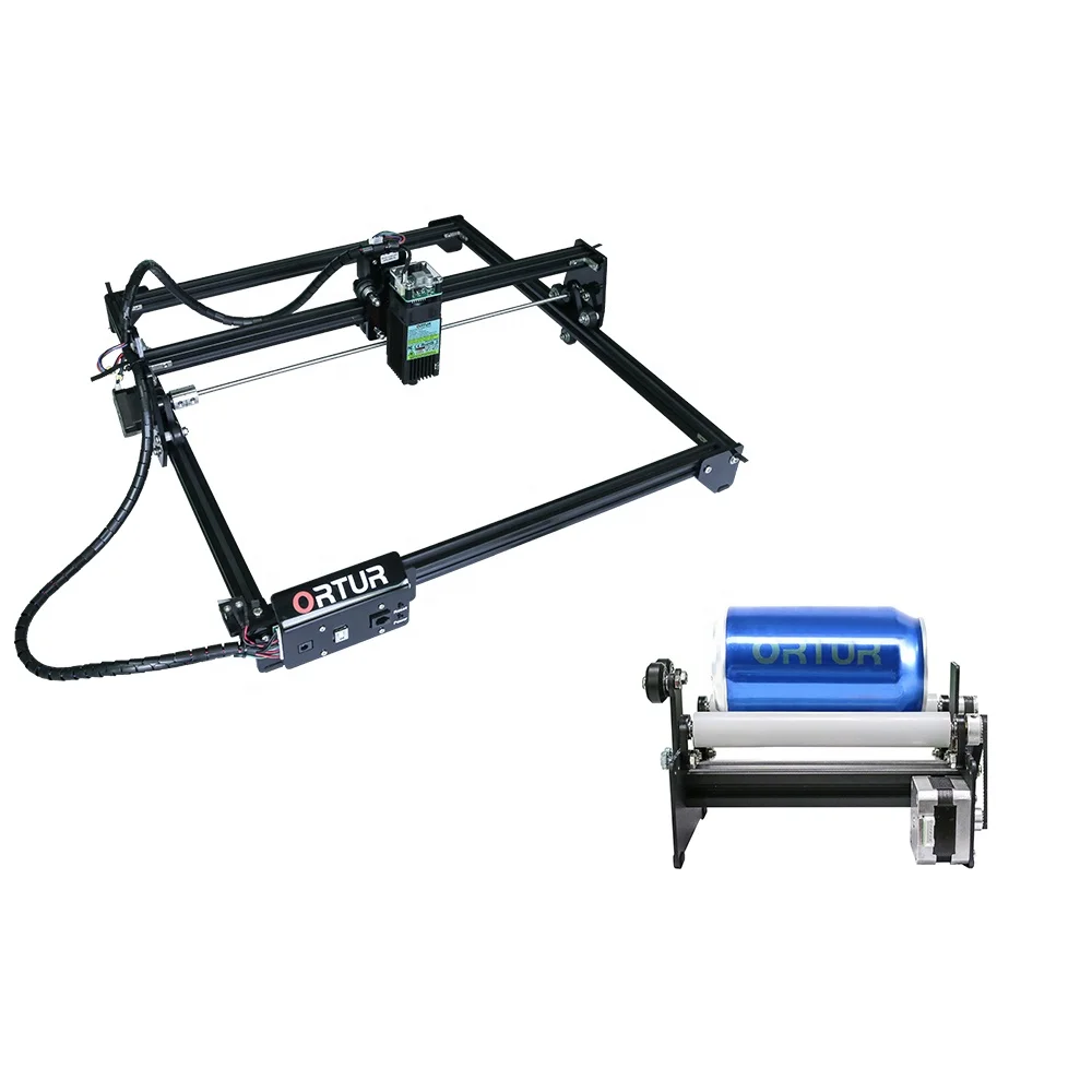 2021 новейший мощный DIY гравировальный и режущий станок лазерный гравер с подъемной