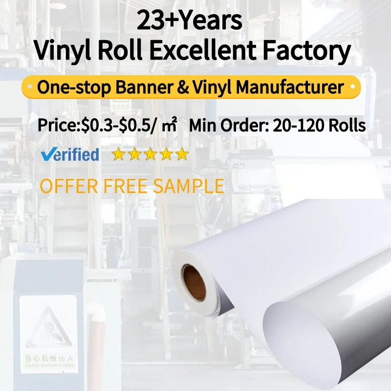Waterproof Eco-Solvent Matte Synthetic Paper Poster Material Gray Back PVC PP Paper for Posters and Advertisements