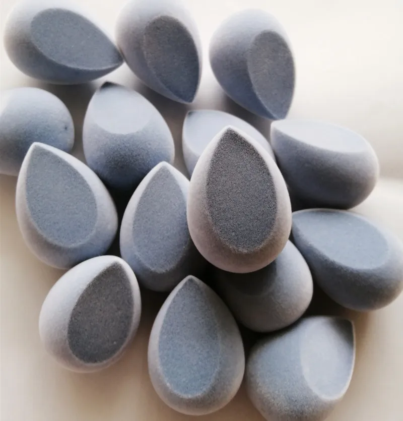 Beauty Cosmetics Makeup Velvet Sponge Flocking Power Puff Face Makeup Sponge Makeup Egg Beauty Egg