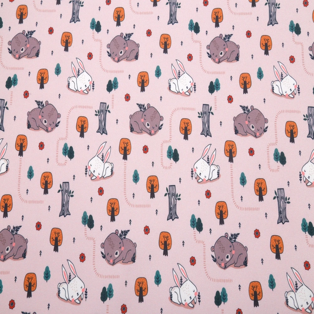 Manufacture new product custom digital printed waterproof 600d polyester oxford fabric with pvc coating for bag