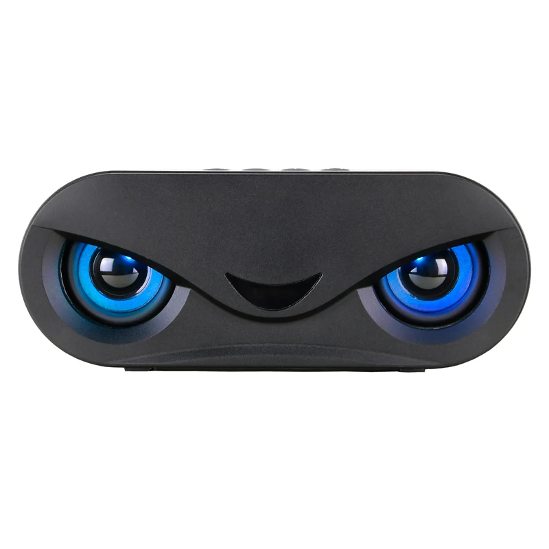 New LED loud sound box subwoofer rich bass waterproof mini portable speaker audio wireless speakers for Smart phone