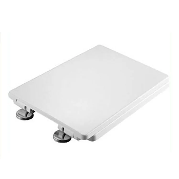 Высококачественная квадратная крышка унитаза из мочевины с мягким закрытием