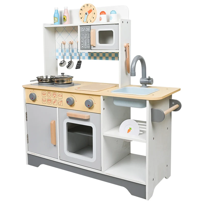 Children Simulation Kitchen Toy Pretend Play Preschool Kitchen Cooking Sets For Birthday Gifts