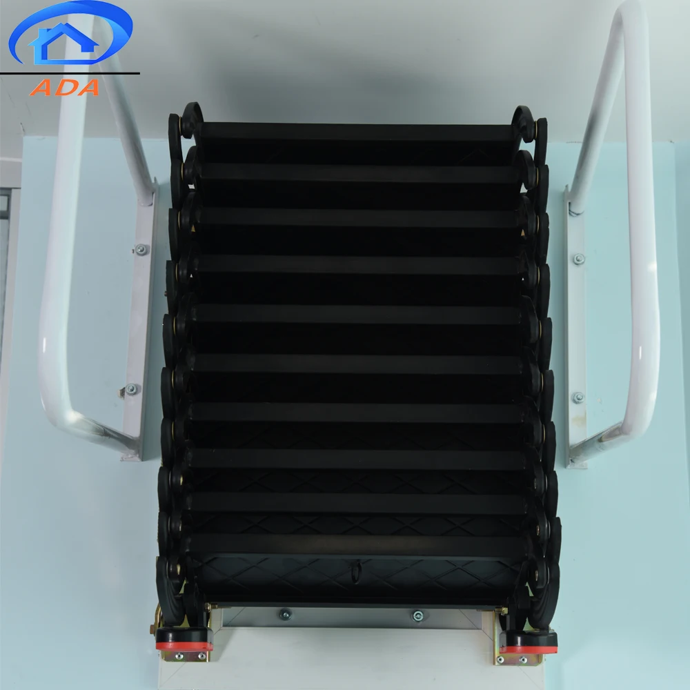 America Hot Selling Metal Foldable Wall Mounted Roof Access Stairs