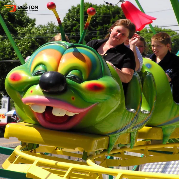 China theme park amusement rides kids mini roller coaster